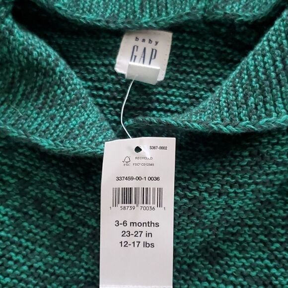 Gap Kids Knit Dino Hoodie - Picture 4 of 7